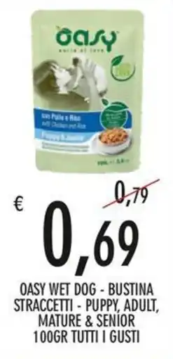 Moby Dick OASY WET DOG - BUSTINA STRACCIETTI offerta