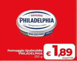 Coop Formaggio Spalmabile PHILADELPHIA offerta