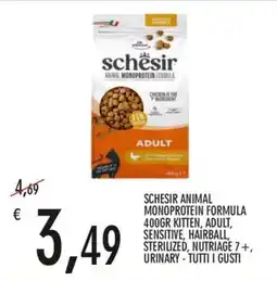Moby Dick SCHESIR ANIMAL MONOPROTEIN FORMULA offerta