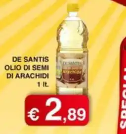 Orsini Market DE SANTIS OLIO DI SEMI DI ARACHIDI offerta