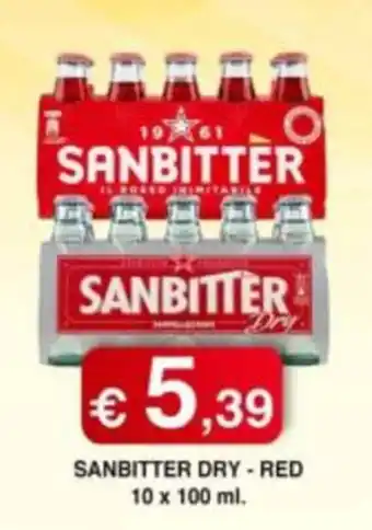 Orsini Market SANBITTER DRY - RED offerta