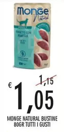 Moby Dick Monge Natural Bustine offerta