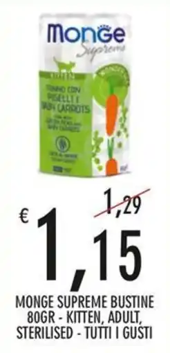 Moby Dick Monge Supreme Bustine offerta