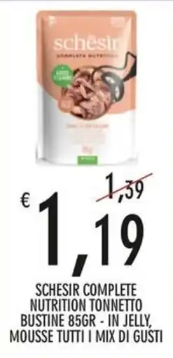 Moby Dick SCHESIR COMPLETE NUTRITION TONNETTO offerta