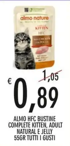 Moby Dick ALMO HFC BUSTINE COMPLETE KITTEN offerta