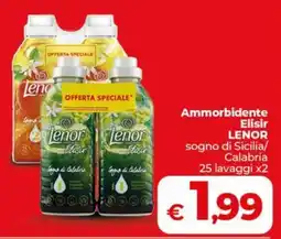 Coop Ammorbidente Elisir LENOR offerta