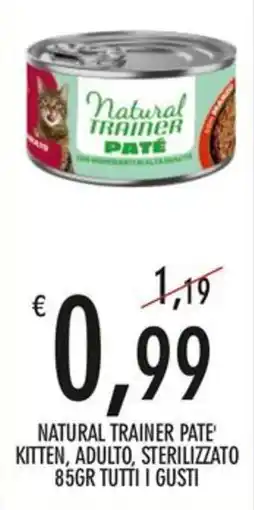 Moby Dick Natural Trainer Pate' offerta