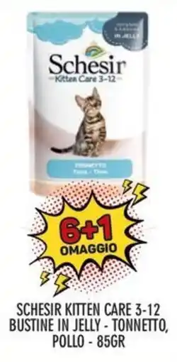 Moby Dick Schesir Kitten Care 3-12 bustine in jelly offerta