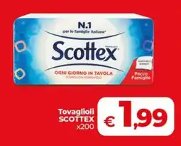 Coop Tovaglioli SCOTTTEX offerta