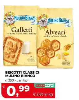 Coop BISCOTTI CLASSICI MULINO BIANCO offerta