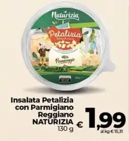 Coop Insalata Petalizia con Parmigiano Reggiano NATURIZIA offerta
