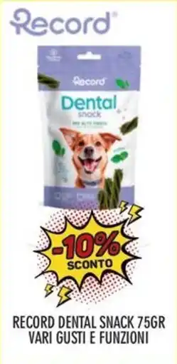 Moby Dick Record Dental Snack offerta
