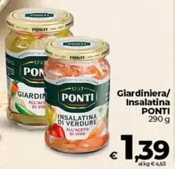 Coop Giardiniera/Insalatina PONTI offerta