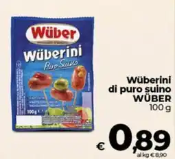 Coop Wüberini di puro suino WÜBER offerta