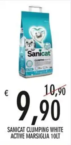 Moby Dick Sanicat Clumping White Active Marsiglia offerta