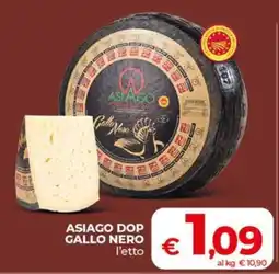 Coop Asiago dop gallo nero offerta