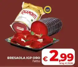 Coop Bresaola IGP Oro Rigamonti offerta