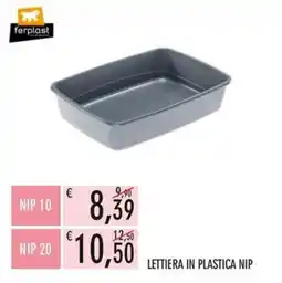Moby Dick lettiera in plastica nip offerta