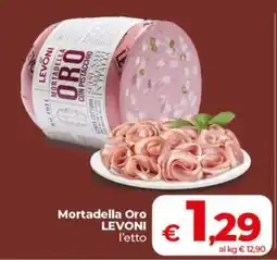 Coop Mortadella Oro LEVONI offerta