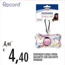 Moby Dick Record Dispenser Floral Pop offerta