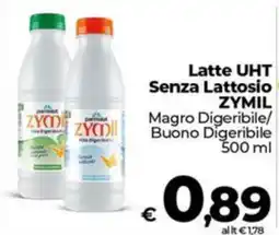 Coop Latte UHT Senza Lattosio ZYMIL offerta