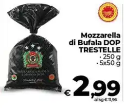 Coop Mozzarella di Bufala DOP TRESTELLE offerta