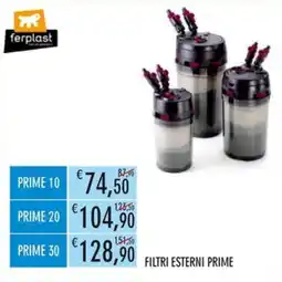Moby Dick Ferplast FILTRI ESTERNI PRIME offerta