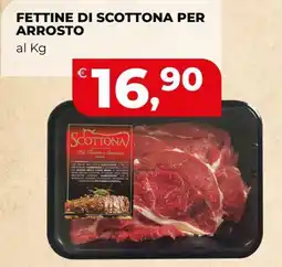 Coop Fettine di scottona per arrosto offerta