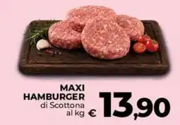 Coop MAXI HAMBURGER di Scottona offerta