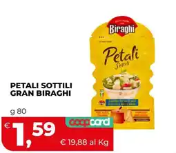 Coop Petali Sottili Gran Biraghi offerta