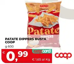 Coop Patate Dippers Busta Coop offerta