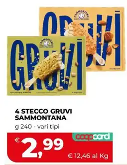 Coop 4 STECCO GRUVI SAMMONTANA offerta
