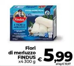 Coop Fiori di merluzzo FINDUS offerta