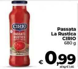 Coop Passata La Rustica CIRIO offerta