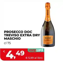 Coop Prosecco DOC Treviso Extra Dry Maschio offerta