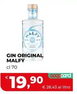 Coop GIN ORIGINAL MALFY offerta