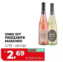 Coop Vino IGT Frizzante Maschio offerta
