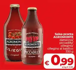 Coop Salsa pronta AGROMONTE offerta