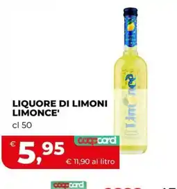 Coop Liquore di limoni Limonc' offerta