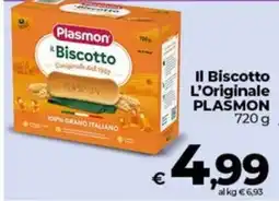 Coop Il Biscotto L'Originale PLASMON offerta