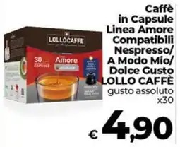 Coop Caffè in Capsule Linea Amore offerta