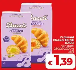 Coop Croissant Classici Farciti BAULI offerta
