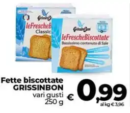 Coop Fette biscottate GRISSINBON offerta
