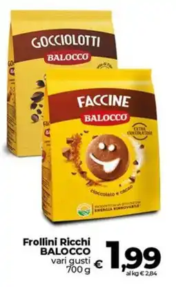 Coop Frollini Ricchi BALOCCO offerta