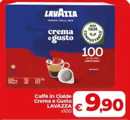 Coop Caffè in Cialde Crema e Gusto LAVAZZA offerta