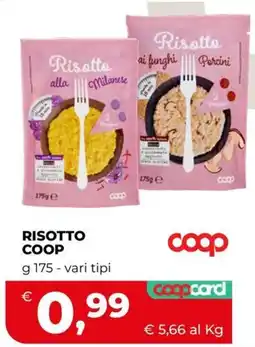 Coop Risotto Coop offerta