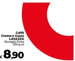 Coop Caffè Crema e Gusto LAVAZZA Risveglio Forte offerta