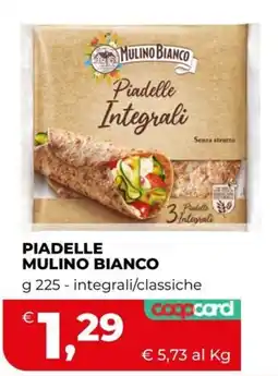 Coop Piadelle Mulino Bianco offerta