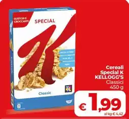 Coop Cereali Special K KELLOGG'S Classic offerta