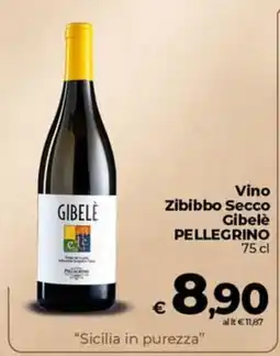 Coop Vino Zibibbo Secco Gibelè offerta